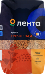 Крупа гречневая ЛЕНТА быстроразваривающаяся, 1,5кг, крупный план