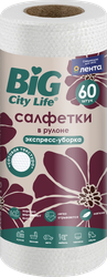 Салфетки вискозные BIG CITY LIFE в рулоне, Арт. 14410702, 60шт, фотография