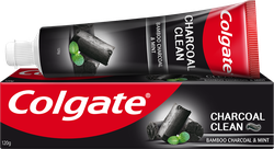 Зубная паста COLGATE Бамбуковый уголь с мятой для отбеливания зубов и свежести дыхания, 130г, картинка