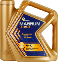 Масло моторное РОСНЕФТЬ Ultratec 5W-40, синтетическое, 4л, изображение