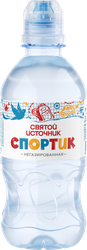 Вода детская СВЯТОЙ ИСТОЧНИК Спортик негазированная, 0.33л, картинка