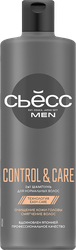 Шампунь для нормальных волос мужской СЬĔСС Men Control&Care 2в1, 450мл, вид