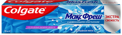 Зубная паста COLGATE Макс Фреш Взрывная мята с освежающими кристаллами для свежего дыхания и защиты от кариеса, 100мл, детальное фото