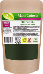 Спирулина сушеная MINI CALORIE молотая, 50г, крупный план
