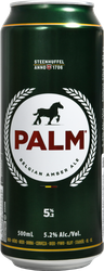 Пиво темное PALM фильтрованное пастеризованное, 5,2%, ж/б, 0.5л, картинка