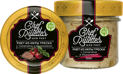 Риет ПУТИНА Chef Rillettes с томатом и базиликом, 100г, фотография