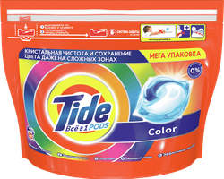 Капсулы для стирки TIDE Color, 60x16,8г, детальное фото