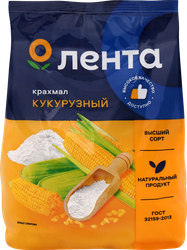 Крахмал кукурузный ЛЕНТА, 400г, крупный план