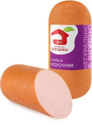 Колбаса вареная МД БОРОДИНА Молочная, 500г, фото