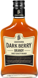 Бренди DARKBERRY 40%, 0.25л, изображение