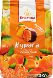 Конфеты КРЕМЛИНА Курага шоколадная, 190г, изображение