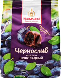 Конфеты КРЕМЛИНА Чернослив шоколадный, 190г, картинка