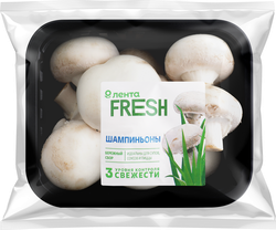 Шампиньоны ЛЕНТА FRESH, 250г, детальное фото