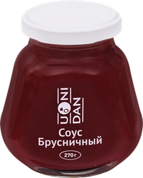 Соус брусничный UNI DAN, 270г, детальное фото