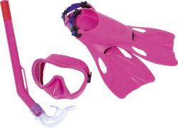 Набор для ныряния BESTWAY Hydro-Swim, маска, трубка и ласты, Арт. 25039, картинка