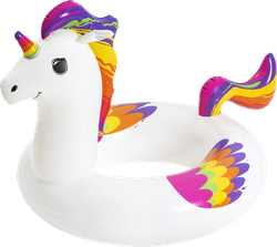 Круг для плавания надувной BESTWAY Единорог d=136см, с ремкомплектом, Арт. 36159, крупный план