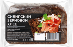 Хлеб зерновой SIBIRIEN KORN BROT Мультизлаковый со льном, в нарезке, 280г, детальное фото