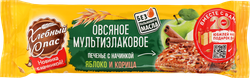 Печенье ХЛЕБНЫЙ СПАС Овсяное Мультизлаковое с начинкой яблоко-корица, 250г, картинка