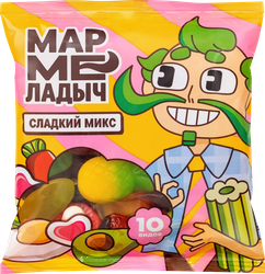 Мармелад жевательный МАРМЕЛАДЫЧ Сладкий микс, 70г, фото