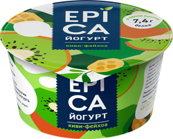 Йогурт EPICA Киви и фейхоа 4,8%, без змж, 130г, картинка