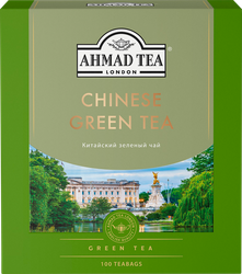 Чай зеленый AHMAD TEA Китайский, 100пак, фото