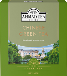 Чай зеленый AHMAD TEA Китайский, 100пак, фото