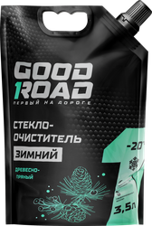 Стеклоочиститель зимний GOOD ROAD Древесно-пряный, до -20 градусов, 3,5л, фотография