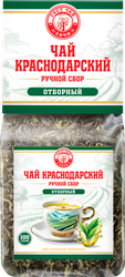 Чай зеленый КРАСНОДАРСКИЙ ГОСТ ЧАЙ РУЧНОЙ СБОР байховый, листовой, 100г, изображение