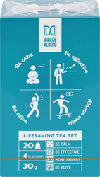 Набор чайных напитков DOLCE ALBERO Lifesaving Tea, 20пак, фотография