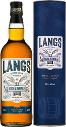Виски LANGS Rich&Refined купажированный 46%, п/у, 0.7л, детальное фото