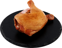 Окорочок куриный копчено-вареный ЛЕНТА FRESH, весовой, крупный план