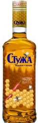 Настойка горькая СТУЖА Медовая с перцем 35%, 0.5л, фото