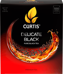 Чай черный CURTIS Delicate Black, 100пак, изображение