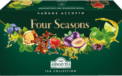 Набор черного и зеленого чая AHMAD TEA Four Seasons 15 вкусов, 90пак, фото