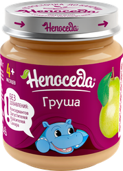 Пюре фруктовое НЕПОСЕДА из груш д/дет. пит. с 4мес., фотография
