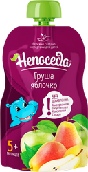Пюре фруктовое НЕПОСЕДА из груш и яблок д/дет. пит. с 5мес., фото