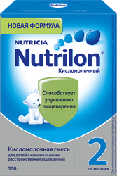 Смесь кисломолочная NUTRILON 2, с 6 месяцев, 350г, фотография