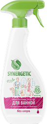 Средство для мытья сантехники SYNERGETIC кислотное биоразлагаемое, 500мл, крупный план
