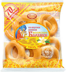 Баранки ВОЛЖСКИЙ ПЕКАРЬ со вкусом ванили, 350г, детальное фото