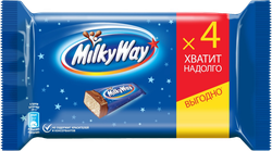 Батончик шоколадный MILKY WAY с суфле, 4х26г, вид