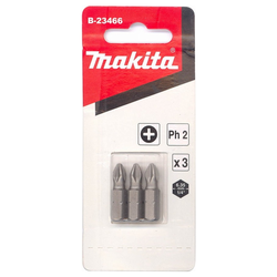 Насадка MAKITA PH2, 25 мм, C-form, 3 шт., фото