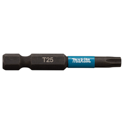 Насадка MAKITA Impact Black T25, 50 мм, E-form (MZ), 2 шт., крупный план