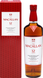 Виски MACALLAN Шерри Оак Коллекшен Шотландский односолодовый 12 лет 40%, 
0,7л, изображение