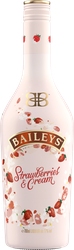 Ликер BAILEYS Strawberries, с ароматом клубники и сливок 17%, эмульсионный, 0.7л, вид