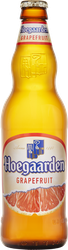 Напиток пивной HOEGAARDEN Грейпфрут нефильтрованный пастеризованный осветленный 4,6%, 0.44л, крупный план