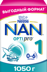 Смесь молочная NAN 1 OptiPro, с 0 месяцев, 2х525г, картинка