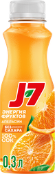 Сок J7 Апельсин с мякотью, 0.3л, картинка