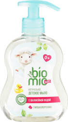 Жидкое мыло детское BIOMIO Baby Bio-soap, 300мл, крупный план