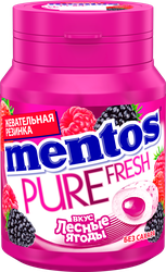 Жевательная резинка MENTOS Pure Fresh со вкусом лесные ягоды, 54г, вид