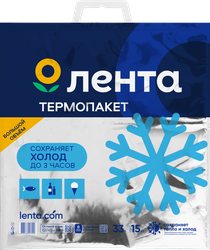 Пакет термоизоляционный ЛЕНТА 60х55см, 33л, картинка